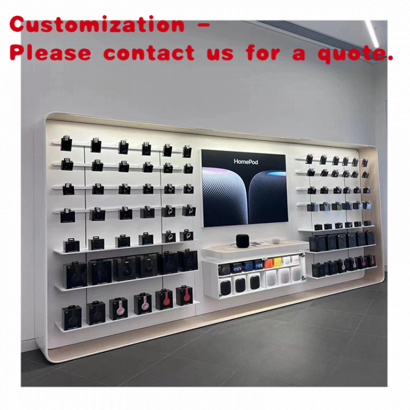 Phone Accessories Rack Display - benutzerdefinierte. Modernes Handy-Zubehör, Schrank, Wandvitrine, Einkaufszentrum,