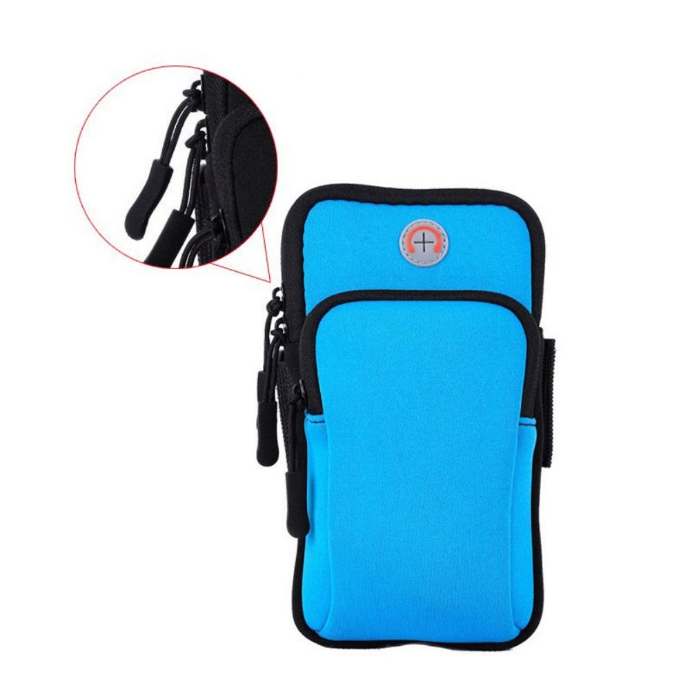 Phone Accessories For Running - Tragbare Neopren-Sportarmband-Handyhülle, atmungsaktives Netzgewebe, wasserdichte Armtaschen,