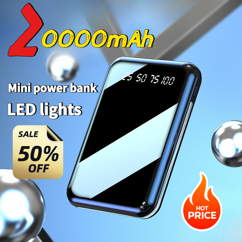 Portable Charger 20000Mah - 20000 mAh Mini Power Bank Tragbare