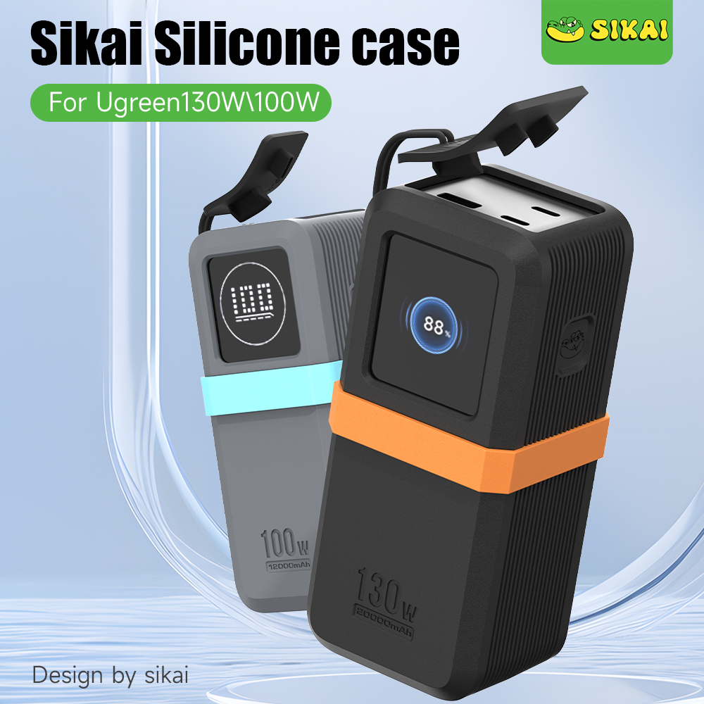 Portable Charger 20000Mah - SIKAI Silikonhülle für UGREEN Nexode 130