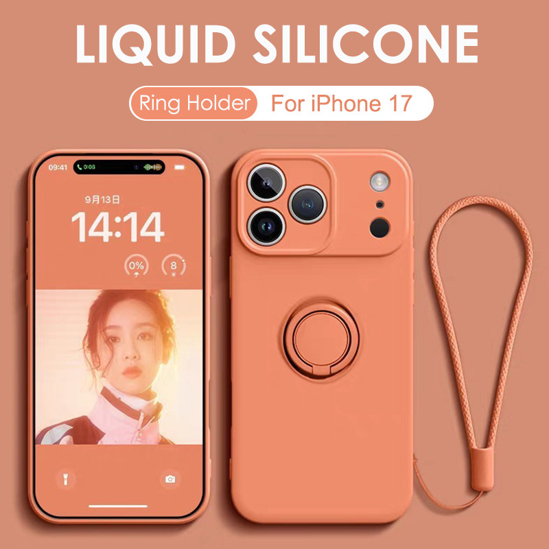 Phone Accessories Popsocket - Flüssiges Silikon Ringständer Magnetische Handyhülle für