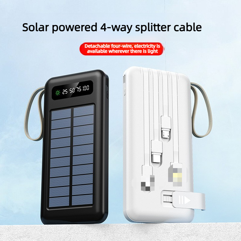Portable Charger 20000Mah - 10000/20000mAh Outdoor Solar Großkapazitäts-Powerbank für iPhone
