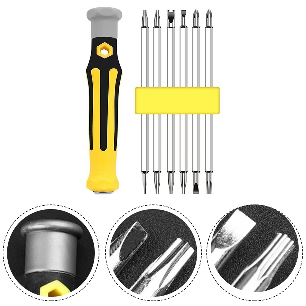 Phone Accessories Repair - 12-in-1 Multifunktionaler Schraubendreher-Satz mit Öffnungswerkzeugen in
