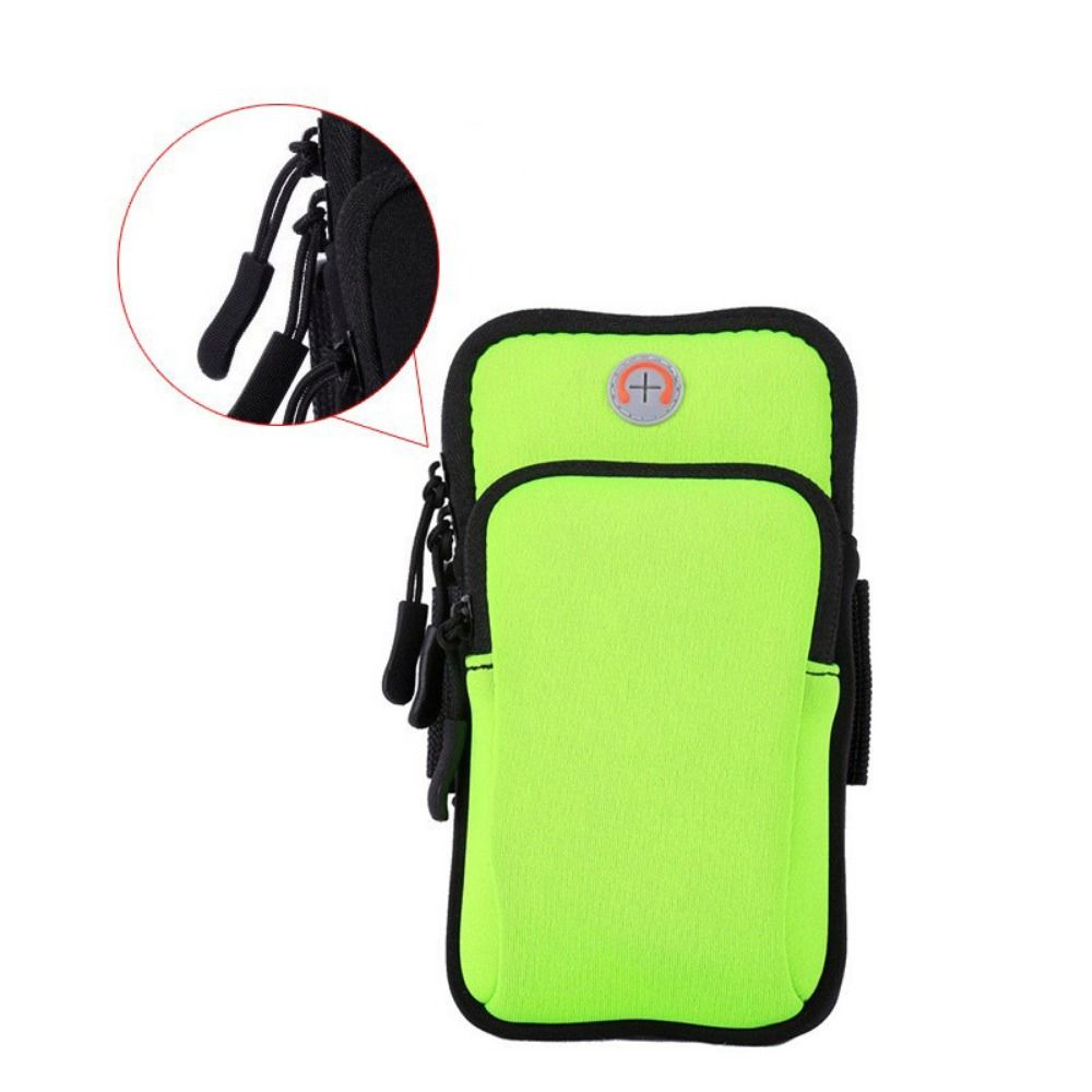 Phone Accessories For Running - Universelle Atmungsaktive Netz-Armtaschen mit Wasserschutz, Laufzubehör