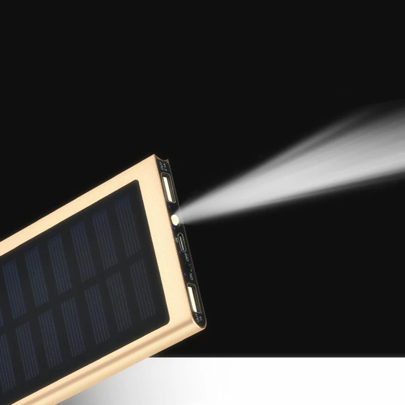 20000 mAh Solar Power Bank LED – Portable Charger 20000Mah Bewertung und Preis