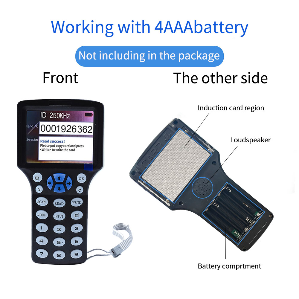Handgehaltener 10-Frequenz-RFI – Nfc Card Reader Bewertung und Preis