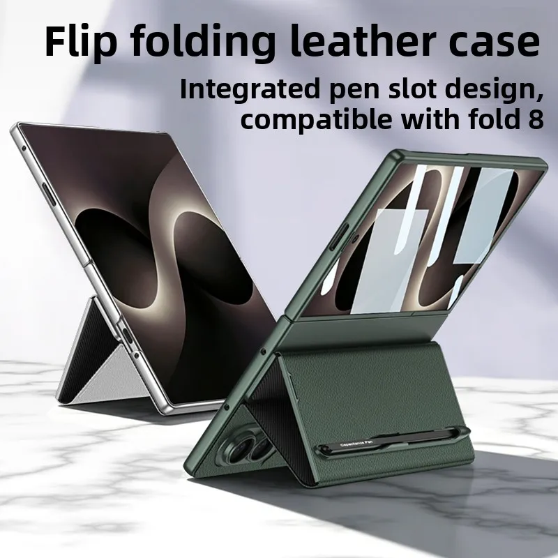 Luxuriöse Business Flip-Hülle  – Tempered Glass Screen Bewertung und Preis