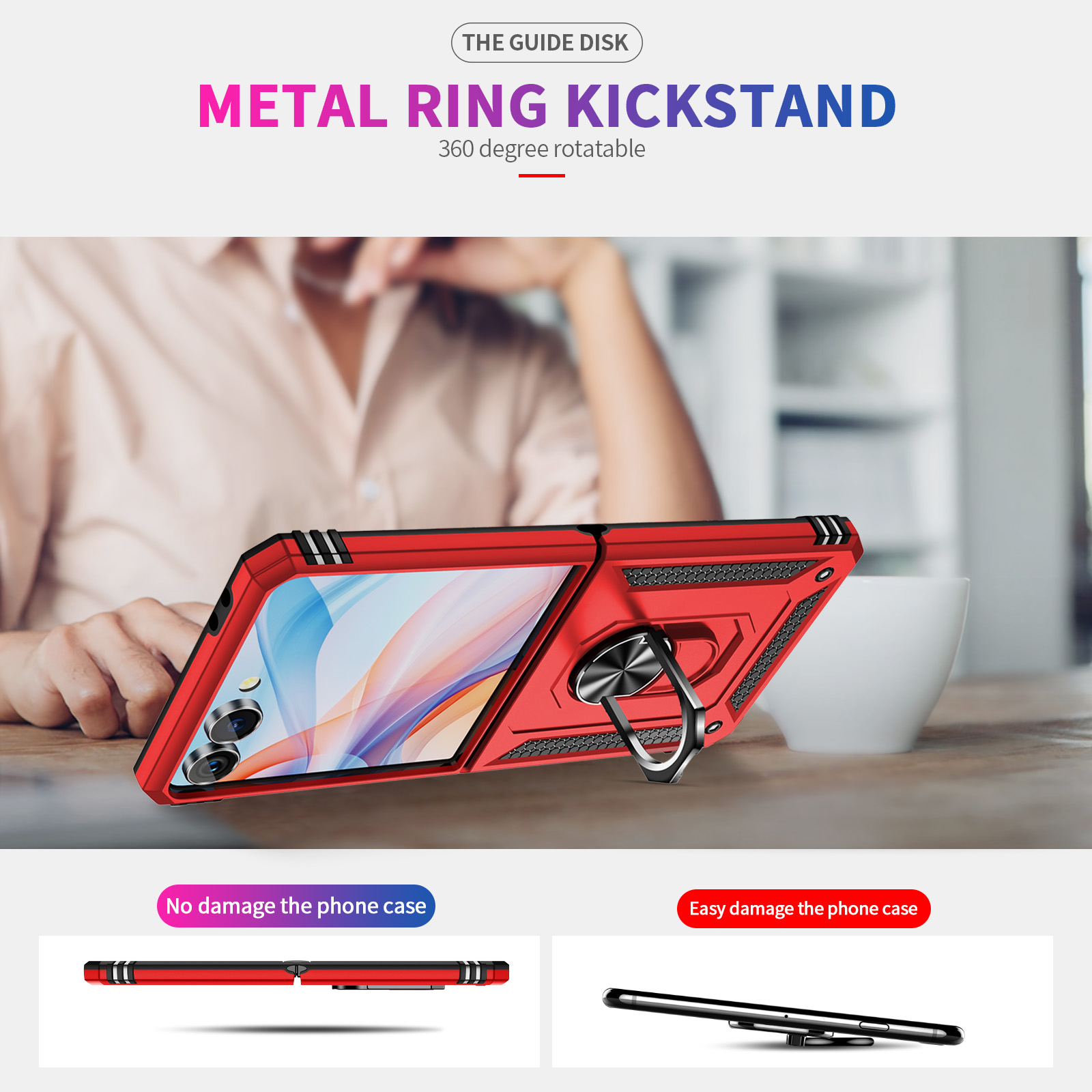 Militärische, stoßfeste Handyh – Phone Accessories Popsocket Bewertung und Preis