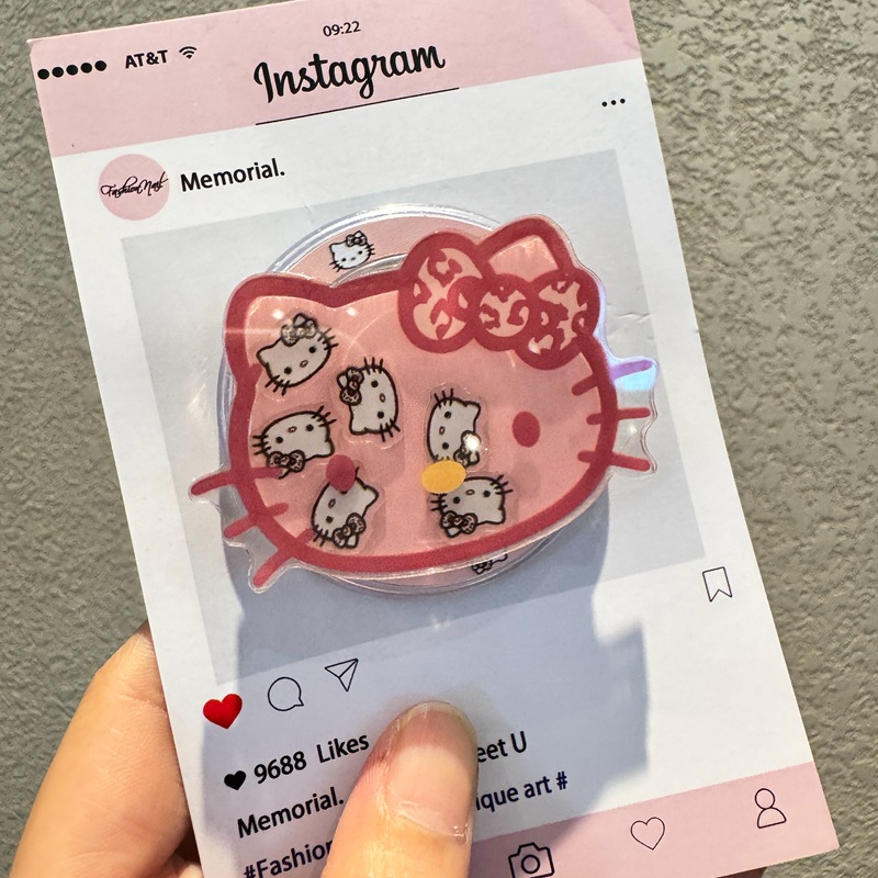 Fashion INS Kawaii Hello Kitty – Phone Accessories Popsocket Bewertung und Preis