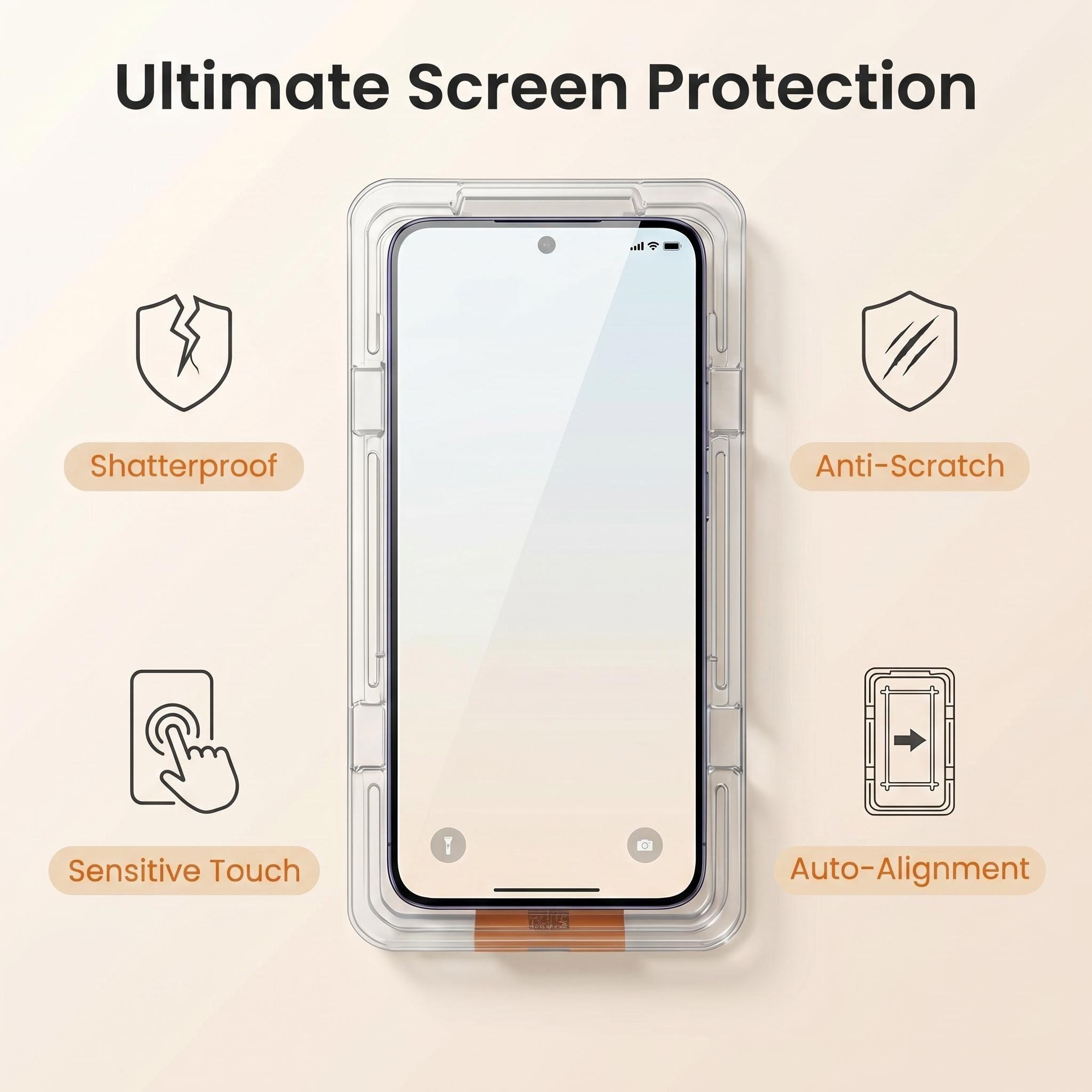 2er-Pack 4K staubfreies gehärt – Phone Accessories Online Shop Bewertung und Preis