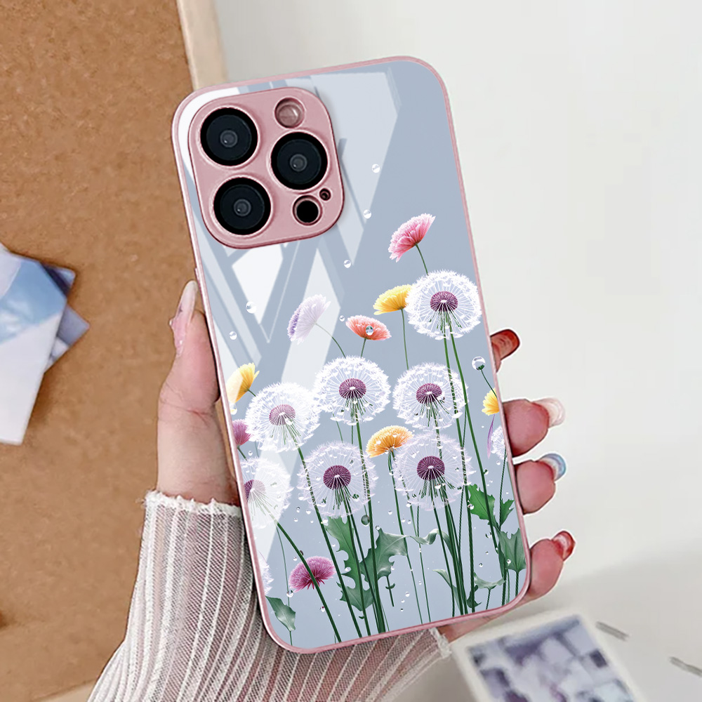 Lotusblume Handyhülle für iPho – Tempered Glass Screen Bewertung und Preis