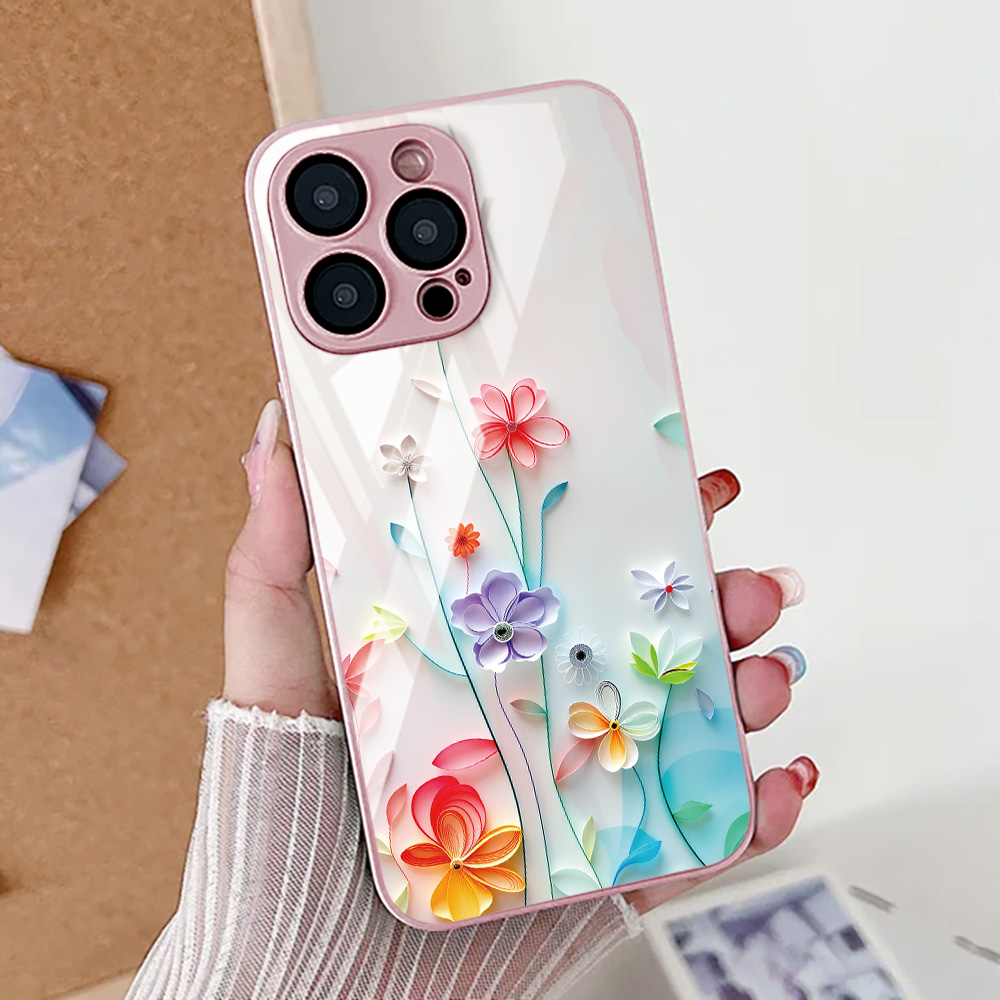 Lotusblume Handyhülle für iPho – Tempered Glass Screen Bewertung und Preis