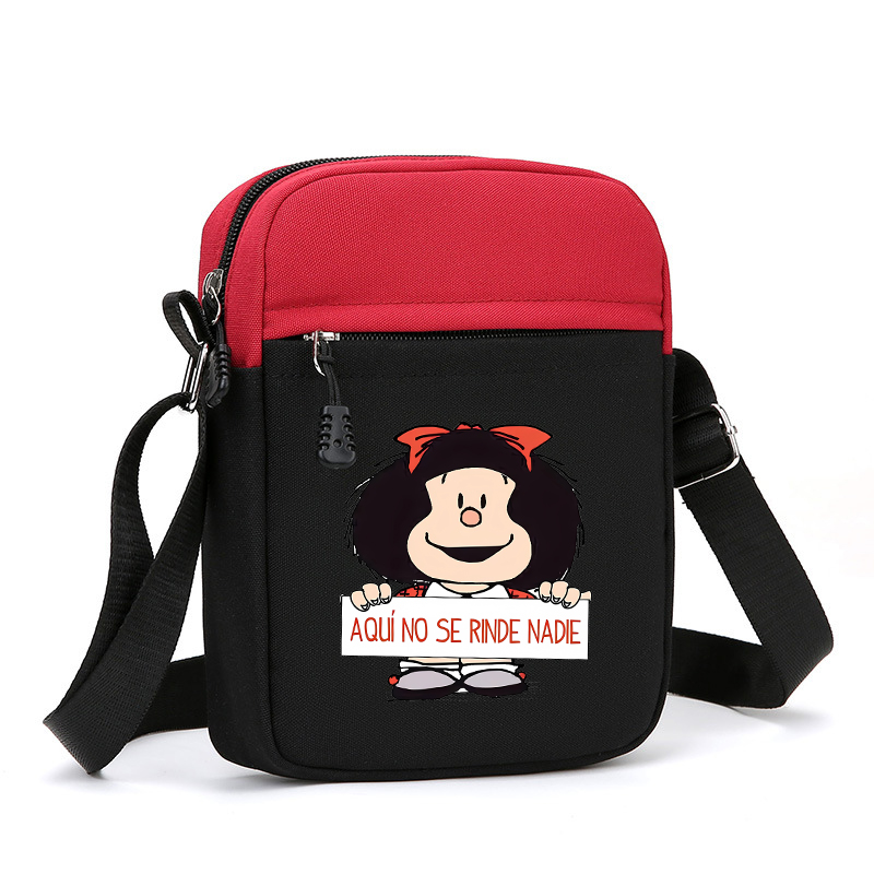 Cartoon Mafalda Umhängetasche  – Phone Accessories For Boys Bewertung und Preis