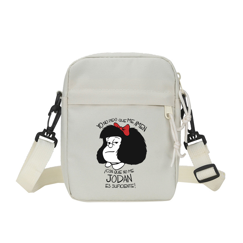 Cartoon Mafalda Umhängetasche  – Phone Accessories For Boys Bewertung und Preis